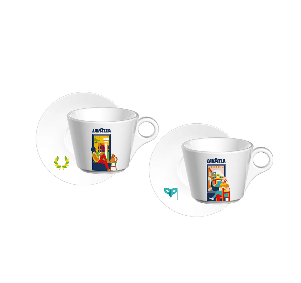 Set Cappuccino Roma e Venezia