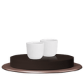 Set 2 Tazzine Espresso Tabl¨¬